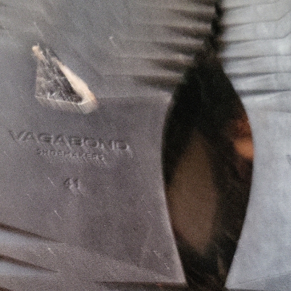 VAGABOND  Black Oxfords with Polished Leather and Durable Sole main image 4